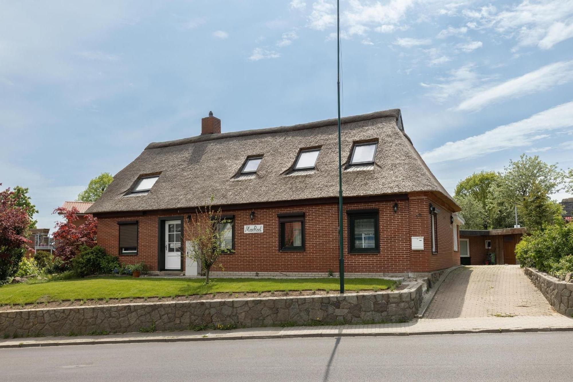 Haus Meerreet Reetglueck グレーミッツ エクステリア 写真