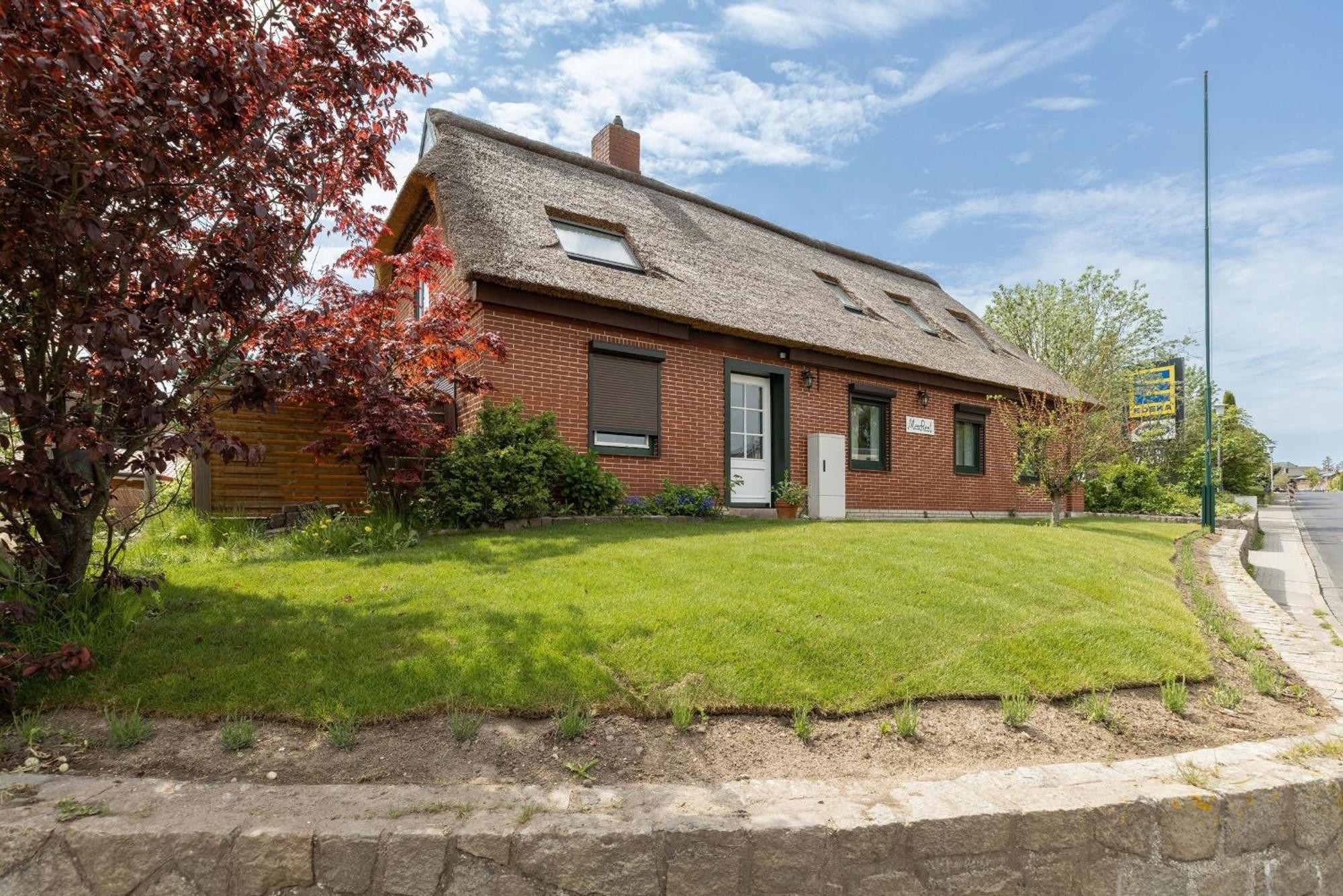 Haus Meerreet Reetglueck グレーミッツ エクステリア 写真